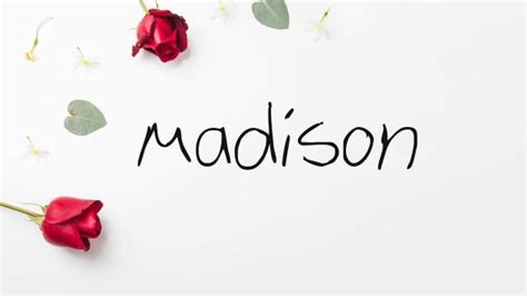 madison nombre de niña|Madison – Nombres de Mujer